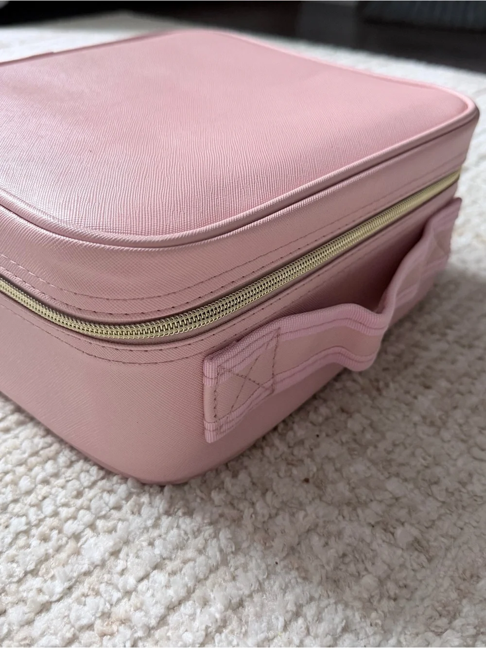 Pink Portable Travel Storage Case - Unbranded